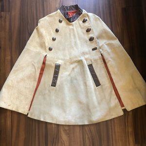 Vintage leather/ suede coat